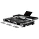 Odyssey FZGSP12CDJW2 Glide-Style Flight Coffin for 12" Mixer + 2 Media Players - Wheels
