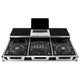 Odyssey FZGSP12CDJW2 Glide-Style Flight Coffin for 12" Mixer + 2 Media Players - Wheels – view 3