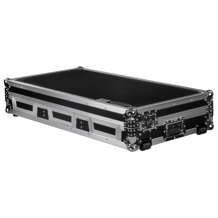 Odyssey FZGSP12CDJW2 Glide-Style Flight Coffin for 12" Mixer + 2 Media Players - Wheels – view 7