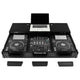 Odyssey FZGSP12CDJW2BL Glide-Style Flight Coffin for 12" Mixer + 2 Media Players - Black – view 2