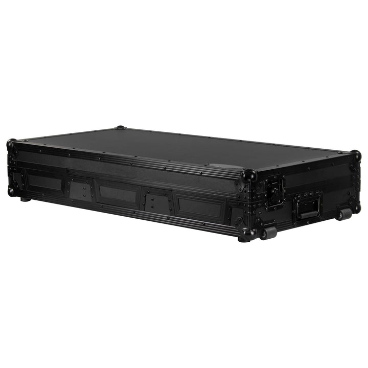 Odyssey FZGSP12CDJW2BL Glide-Style Flight Coffin for 12" Mixer + 2 Media Players - Black – view 4