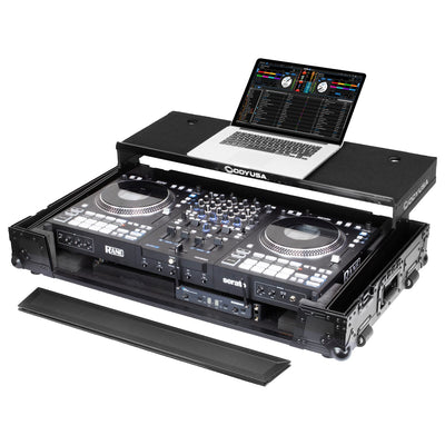 Odyssey Odyssey FZGSPERFORMERW1BL Glide-Style 1U Flight Case for RANE Performer - Black