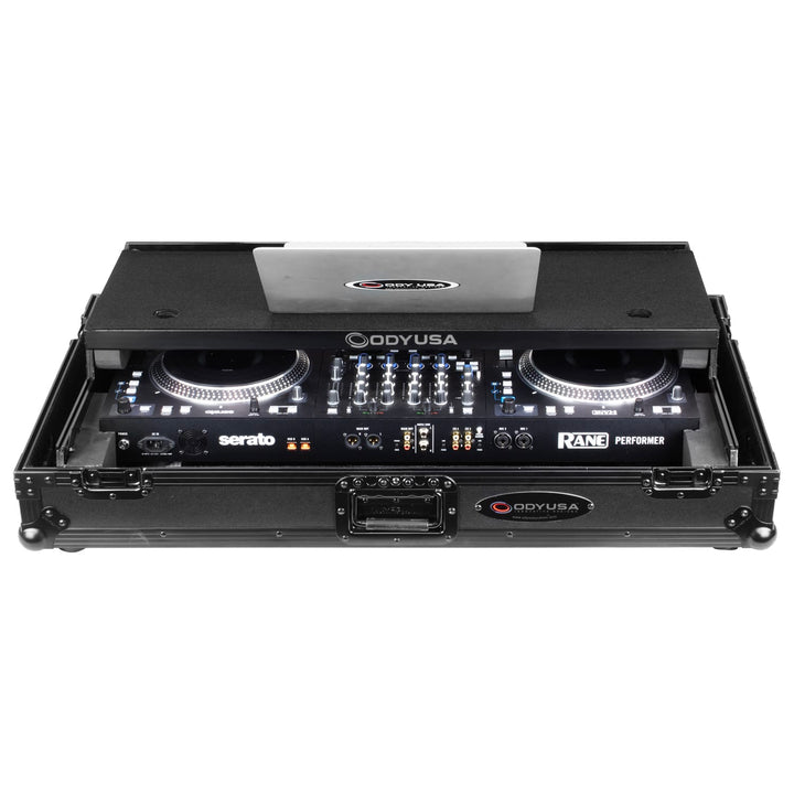 Odyssey FZGSPERFORMERW1BL Glide-Style 1U Flight Case for RANE Performer - Black – view 4