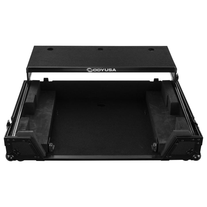 Odyssey FZGSRANEONEW1BL Glide-Style 1U Flight Case for RANE One - Black, Wheels – view 8