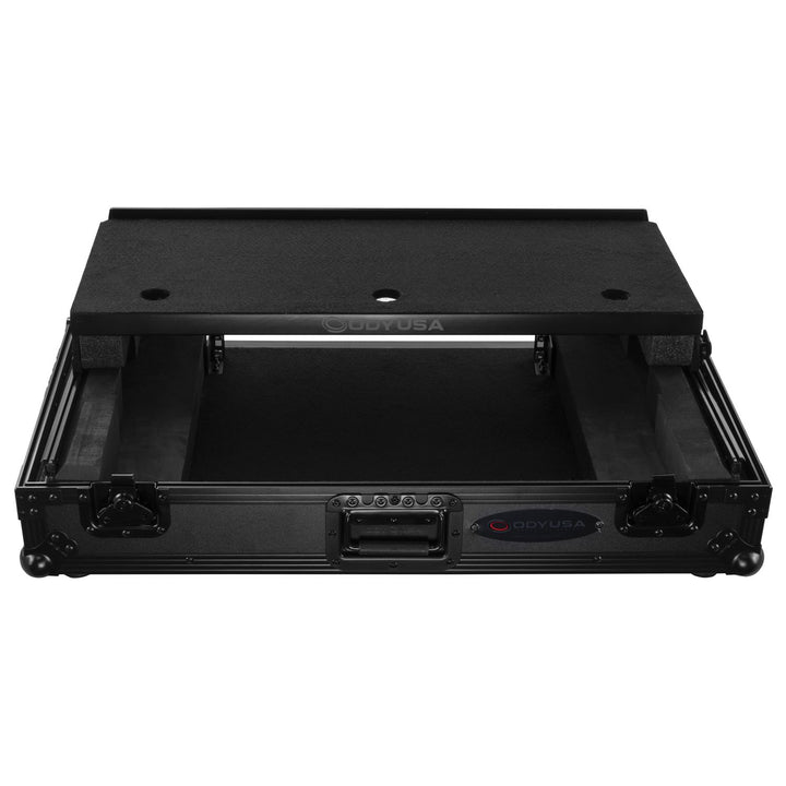 Odyssey FZGSRANEONEW1BL Glide-Style 1U Flight Case for RANE One - Black, Wheels – view 10