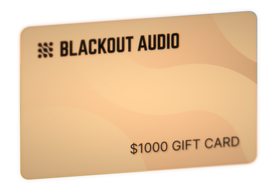 Blackout Audio $1000 Gift Card
