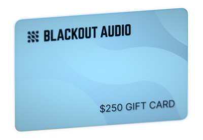 Blackout Audio $250 Gift Card