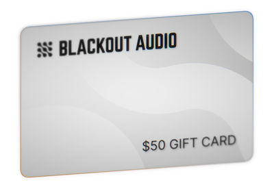 Blackout Audio $50 Gift Card
