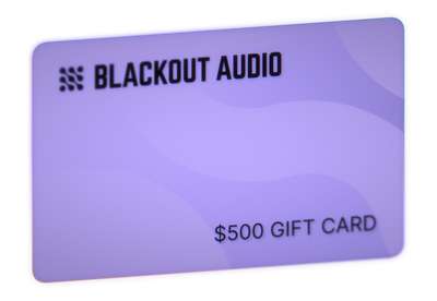 Blackout Audio $500 Gift Card