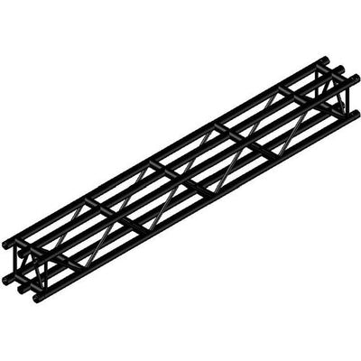 Global Truss Global Truss DT36-250-BLK 2.5m (8.2ft) Square Truss with Center Chords (Black)