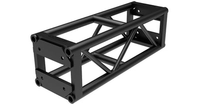 Global Truss Global Truss DT-GP3-BLK 0.9m (2.95ft) End-Plated Square Truss (Black)