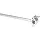 Global Truss 2in C-Clamp with 18in Aluminum Post - 550lb Rated