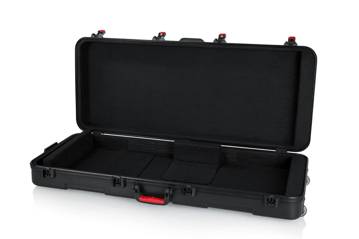 Gator GTSA-KEY61 TSA Series Molded Keyboard Case with Wheels (61-Note) - Instrument Cases