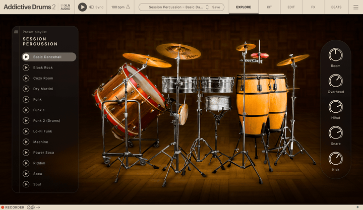 XLN Audio Addictive Drums 2: Session Percussion ADpak