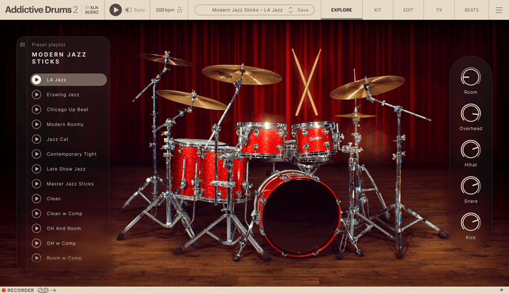XLN Audio Addictive Drums 2: Jazz Collection