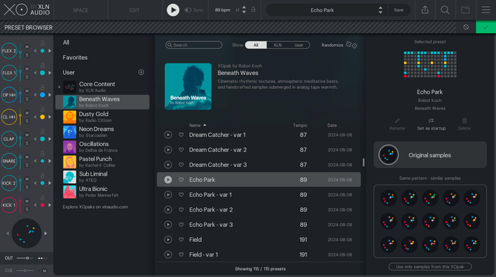 XLN Audio XO Expansion: Beneath Waves by Robot Koch