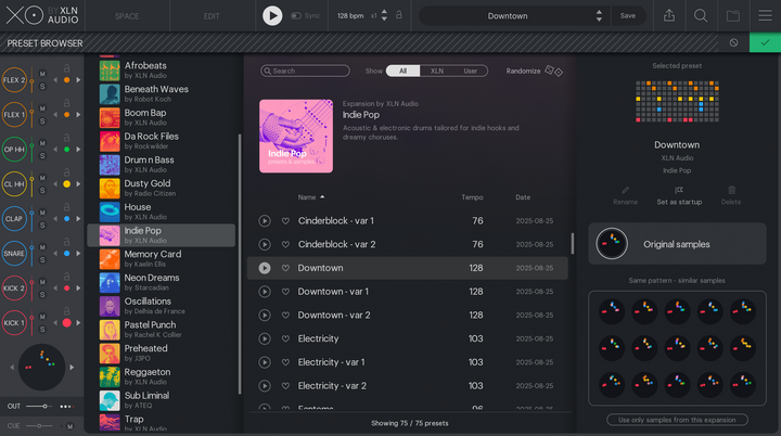 XLN Audio XO Expansion: Indie Pop