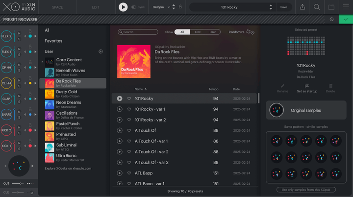 XLN Audio XO Expansion: Da Rock Files