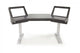 Argosy Halo Desk w/Black Traceless Desktop