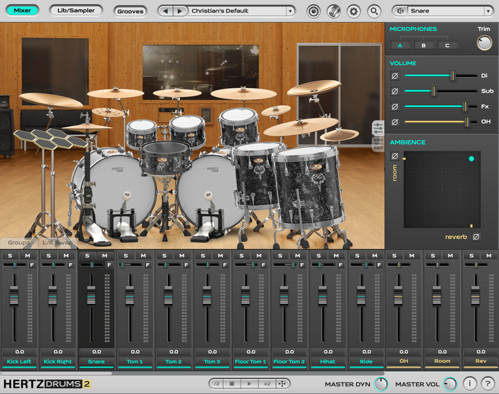 HERTZ Hertz Donaldson Signature Drum Sound Pack