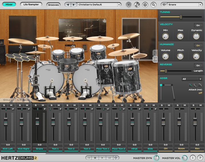 HERTZ Hertz Donaldson Signature Drum Sound Pack