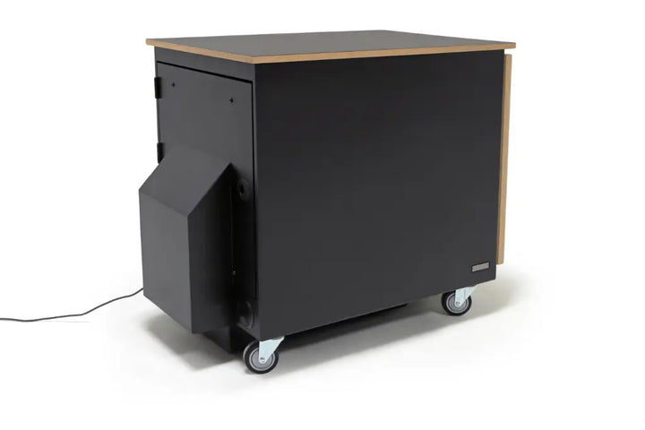 Argosy IsoBox PRO 12RU, Red Oak Trim, with Black Traceless Top, Right Door Swing