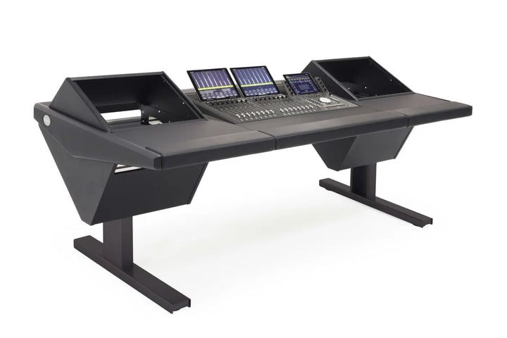 Argosy Eclipse for S1x2+D, Desk Left & Right, Mahogany EPs, Black legs
