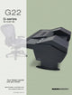 Argosy G22 for Avid S3 w/2 9sp Racks, Mahogany End Panels, Gunmetal Gray Legs