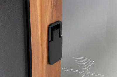 Argosy IsoBox PRO 18RU, Cherry Trim, with Black Traceless Top, Left Door Swing