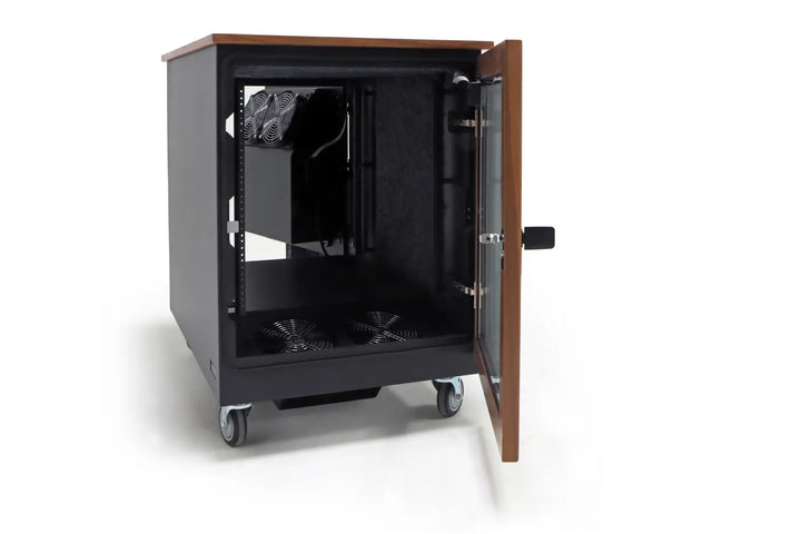 Argosy IsoBox PRO 12RU, Cherry Trim, with Black Traceless Top, Right Door Swing
