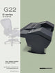 Argosy G22 for Avid S3 w/2 9sp Racks, Mahogany End Panels, Gunmetal Gray Legs