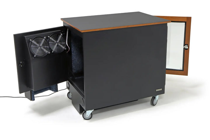 Argosy IsoBox PRO 12RU, Cherry Trim, with Black Traceless Top, Right Door Swing
