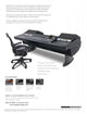 Argosy G30 for Avid S3 & Dock w/2 9 Space Racks, Mahogany End Panels & Gunmetal Gray Legs