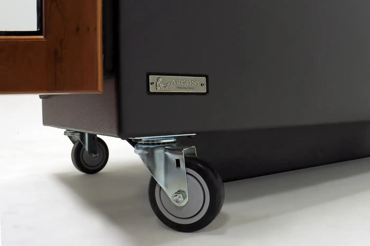Argosy IsoBox PRO 24RU, Red Oak Trim, with Black Traceless Top, Right Door Swing