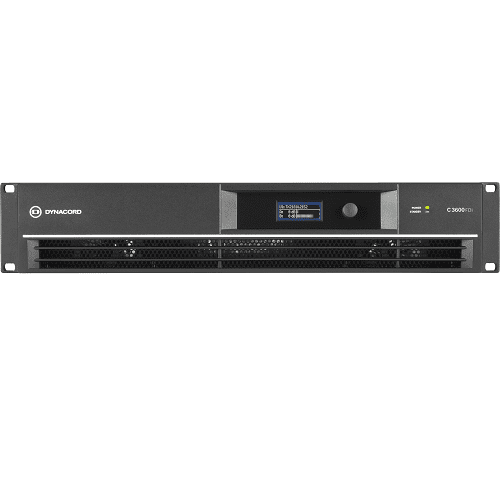 Dynacord Dynacord C3600FDI 2X1800W DSP Install Power Amplifier - Amplifiers & Receivers