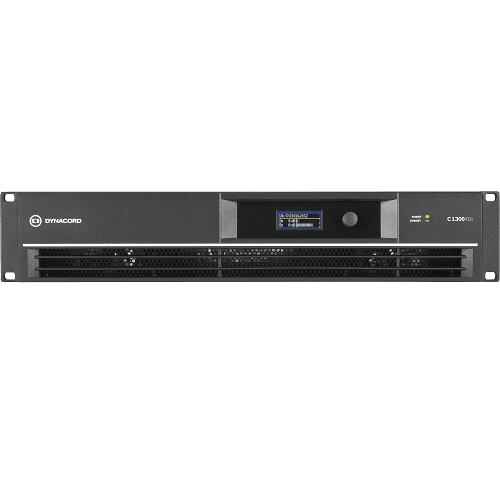 Dynacord Dynacord C1300FDI DSP Power Amplifier 2X650W Install - Amplifiers & Receivers