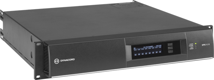 Dynacord Dynacord IPX10-8 Multi Channel Installation DSP Class-D Amplifier - 8 x 1250 W - Amplifiers & Receivers