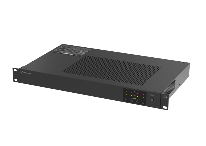 Dynacord Dynacord V600:4 Multichannel Power Amplifier for Commercial Installations - Amplifiers & Receivers