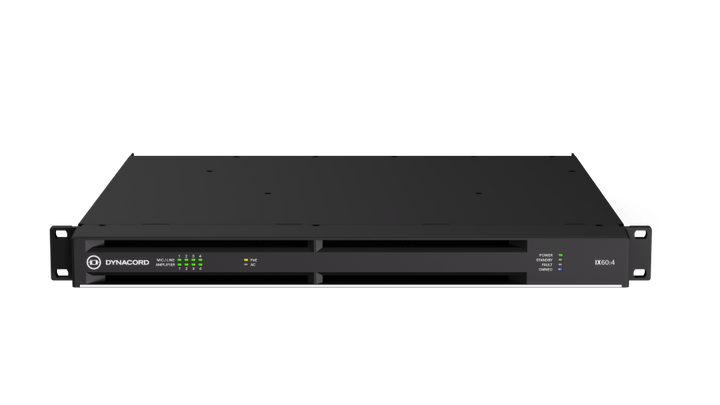 Dynacord Dynacord IX60-4-US 4 Channel Networked Multichannel DSP Amplifier - 6KW - Amplifiers & Receivers