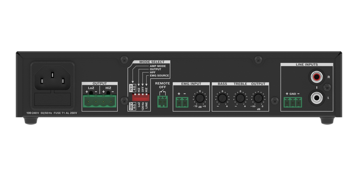 Dynacord Dynacord U120:1 1 Channel 120W Power Amplifier - Amplifiers & Receivers