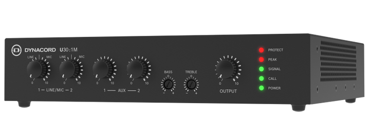 Dynacord Dynacord U30:1M 1 Channel 30W Mixer Amplifier - Amplifiers & Receivers