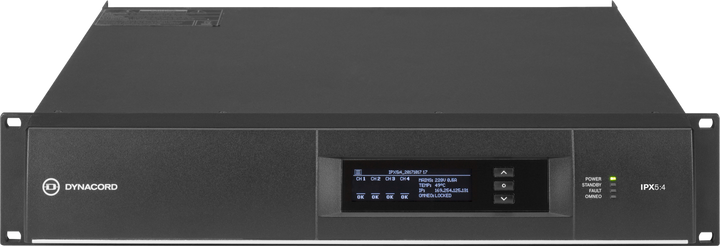 Dynacord Dynacord IPX5-4 Multi Channel Installation DSP Class-D Amplifier - 4 x 1250 W - Amplifiers & Receivers