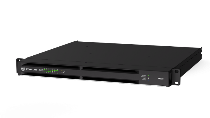 Dynacord Dynacord IX30-8-US 8 Channel Networked Multichannel DSP Amplifier - 3KW - Amplifiers & Receivers