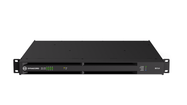 Dynacord Dynacord IX15-4-US 4 Channel Networked Multichannel DSP Amplifier - 1.5KW - Amplifiers & Receivers