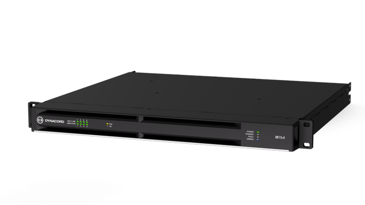 Dynacord Dynacord IX15-4-US 4 Channel Networked Multichannel DSP Amplifier - 1.5KW - Amplifiers & Receivers