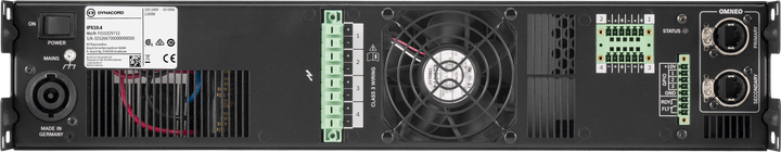 Dynacord Dynacord IPX10-4 Multi Channel Installation DSP Class-D Amplifier - 4 x 2500 W - Amplifiers & Receivers