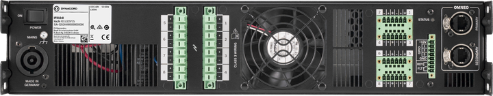 Dynacord Dynacord IPX10-8 Multi Channel Installation DSP Class-D Amplifier - 8 x 1250 W - Amplifiers & Receivers