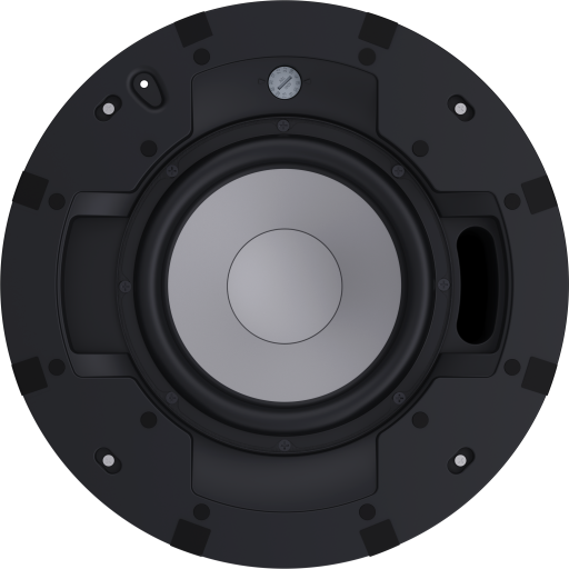 Electro-Voice Electro-Voice EVID-C8.1S-G2 8in Bezel-Less Ceiling Speaker (Pair) - 8Ω/70/100V - White
