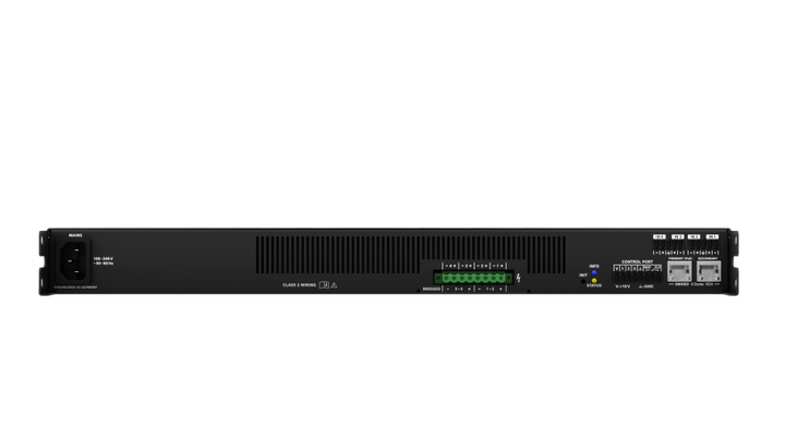 Dynacord Dynacord IX15-4-US 4 Channel Networked Multichannel DSP Amplifier - 1.5KW - Amplifiers & Receivers