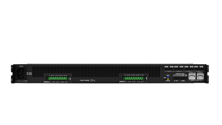 Dynacord Dynacord IX30-8-US 8 Channel Networked Multichannel DSP Amplifier - 3KW - Amplifiers & Receivers
